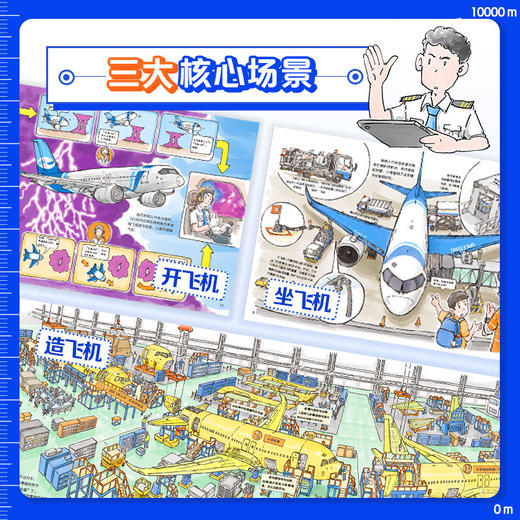 冲上云霄·中国大飞机科学绘本 商品图1