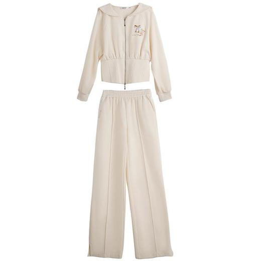 欧芮儿法式卫衣时尚套装女秋季2022年新款海军领运动两件套 商品图4