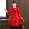 秋装新款童装儿童洋气秋季裙子甜美网纱裙DY82126 商品缩略图1