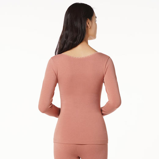 都市丽人超级暖负15度以下女士正价加厚无缝面料加厚套装保暖衣LW23A2 商品图2