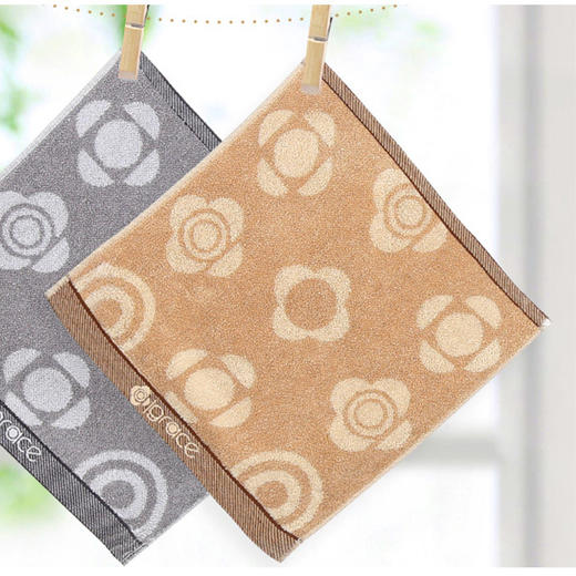 洁丽雅-印花三件毛巾套盒     100%纯棉  （8044 8045 8046） 商品图3