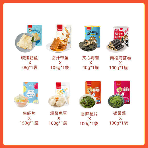海狸先生零食礼盒JL-B02【蛋糕券价】 商品图1