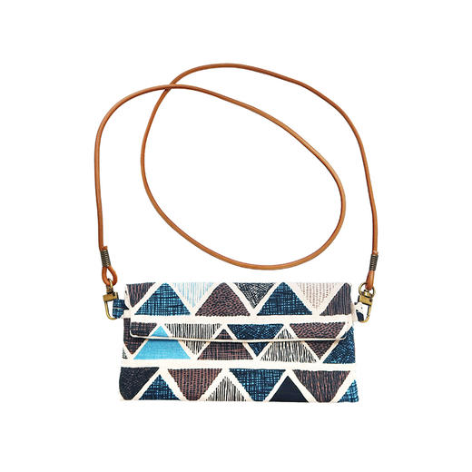 HUJI祤集Comfy斜挎包插画几何印花 商品图1