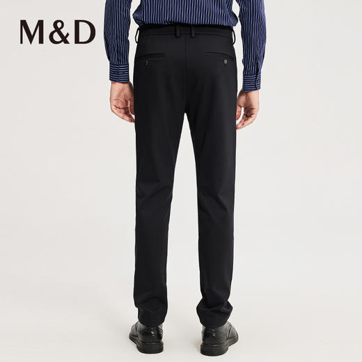 MD名盾商务男士秋冬新款四面弹修身休闲裤百搭耐磨男长裤 商品图4