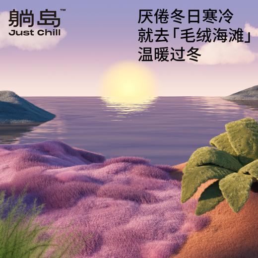 躺岛hibersoft™毛绒海滩床笠 商品图1