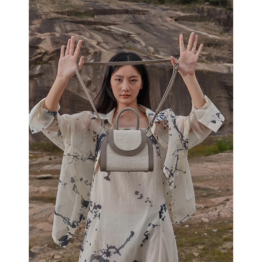 饮水鸟夏季新款非遗夏布包 夏布小手提包 商品图7