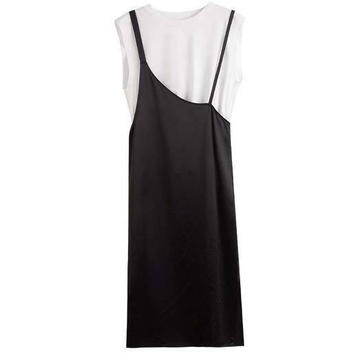 OLrain法式高级穿搭吊带裙时尚套装女夏季2022新款洋气休闲两件套 商品图5