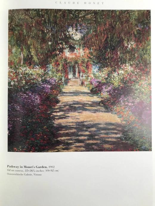 莫奈画集（1995） 约50幅彩色插图 精装大16开 商品图8