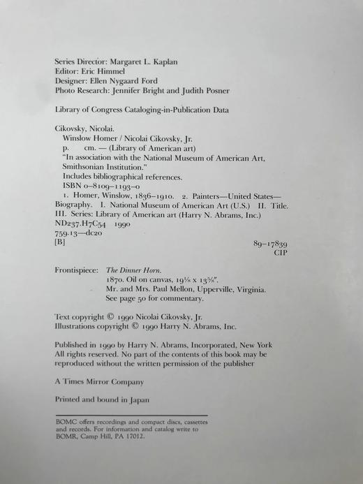 温斯洛·霍默画集 103幅插图（52幅彩色） 精装大16开 商品图4