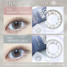 「保税仓·48h发」LILMOON日抛  补充新色 一盒10片装 MYUMYU日本直送