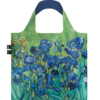 德国LOQI时尚艺术环保万用袋 VG.IR鸢尾花 折叠大容量单肩手提购物袋承重40斤防泼水 商品缩略图3