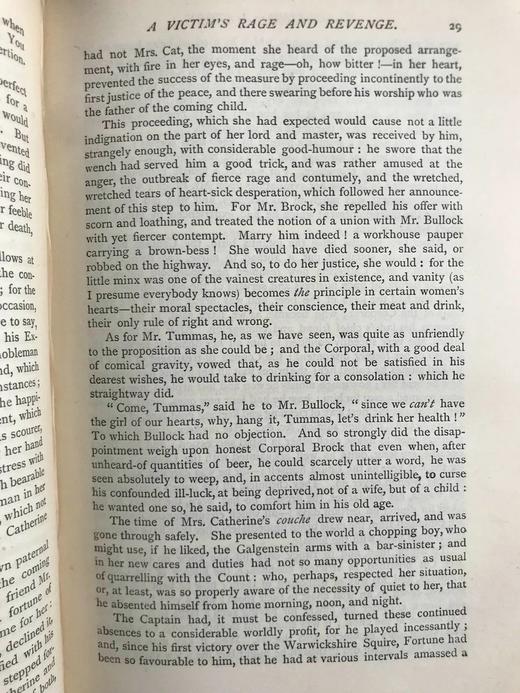 1878年 萨克雷《凯瑟琳/鳏夫洛弗尔/丹尼斯·狄万/民谣》 1幅插图 全真皮精装32开 商品图4