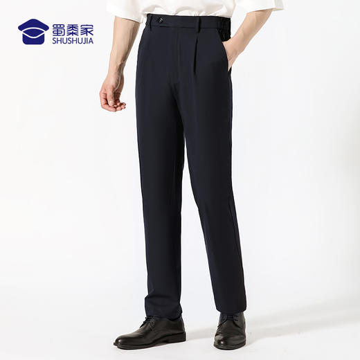 蜀黍家四代夏季通勤裤   耐磨弹性好   商务休闲凉感   舒适一整夏 商品图4