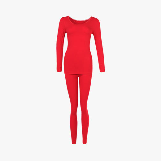 都市丽人超级暖负15度以下女士正价加厚无缝面料加厚套装保暖衣LW23A2 商品图6