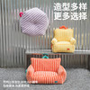 zeze秋季新品条纹软绒宠物床-B 商品缩略图4