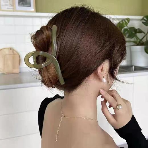 【2个/4个】韩版亚克力透明抓夹发饰-D仓 商品图1