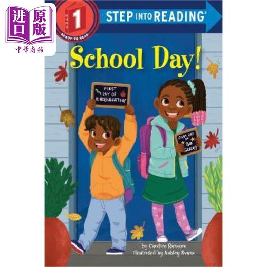 【中商原版】Step into Reading Step 1 School Day 兰登阅读进阶1沙滩日 英文原版 儿童绘本 分级阅读 Candice Ransom 7-12岁 商品图4