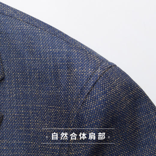 【舒适透气】罗蒙男士西服西装商务通勤基础百搭婚礼正装单西外套男 商品图4