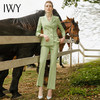 IWY/绿色西装套装女时尚高端职业装美容工作服气质上镜主持人正装221005C1+P3 商品缩略图0