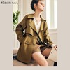 OLrain欧芮儿法式卡其色风衣外套女早秋2022年新款气质设计感大衣 商品缩略图0