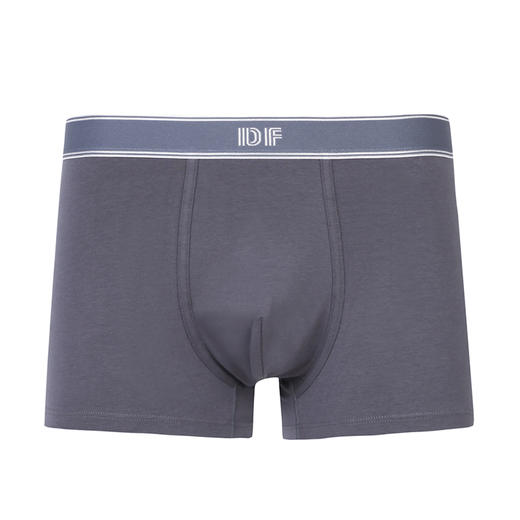 都市丽人都市锋尚简约基础棉平角棉拉架单品内裤平角裤男士内裤FK2CC2 商品图3