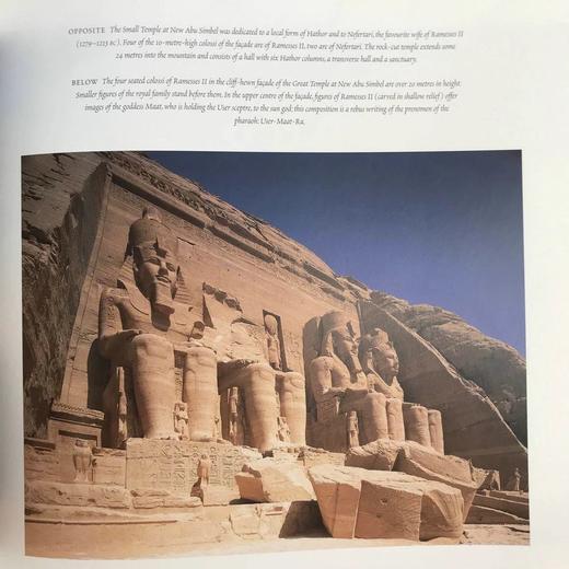 古埃及遗迹图集（馆藏） 120余幅彩色插图 精装16开 商品图7