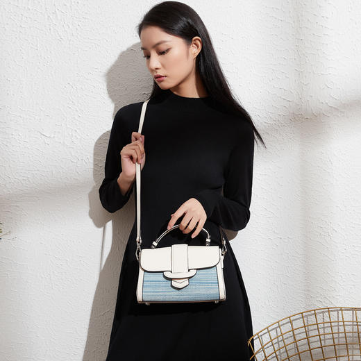 饮水鸟非遗侗族手织布囧囧有神系列百搭包（直播价） 商品图9