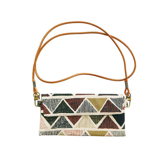 HUJI祤集Comfy斜挎包插画几何印花 商品图2