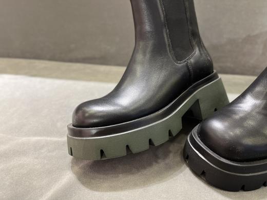 IUIU 帅气烟管靴齿轮绿底短靴 U21DS45761 商品图3