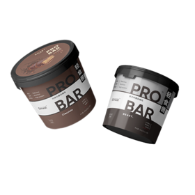 轻食兽抱瘦桶·巧克力蛋白威化+黑芝麻蛋白威化 好吃不胖高蛋白威化