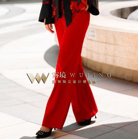 2202122 经典故事 高密斜纹裤子 雾境