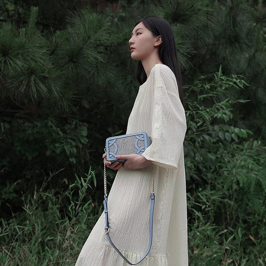 饮水鸟夏季新款非遗夏布包 夏布麻将包 商品图4