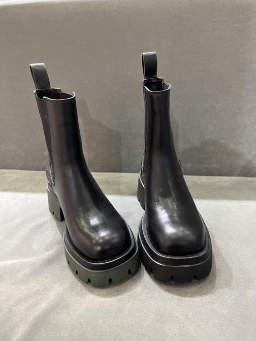 IUIU 帅气烟管靴齿轮绿底短靴 U21DS45761 商品图1