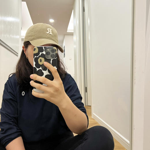 韩国同款R字母刺绣｜可调节鸭舌帽 商品图0