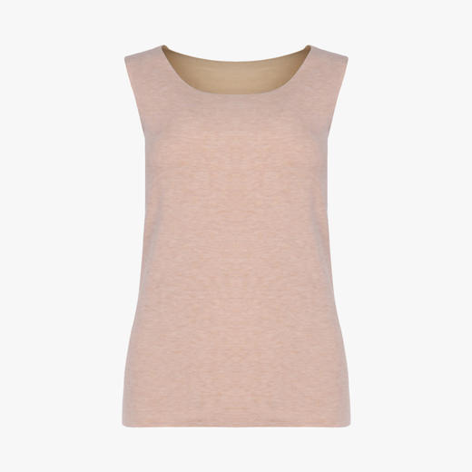 都市丽人强暖负15至负5度女士加厚塑身保暖背心膨暖绒厚单件背心保暖衣LW24A1 商品图3