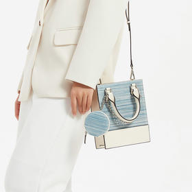 饮水鸟非遗侗族手织布囧囧有神百搭包   mini托特包  棉囧