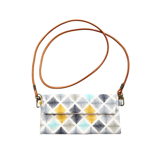 HUJI祤集Comfy斜挎包插画几何印花 商品图3