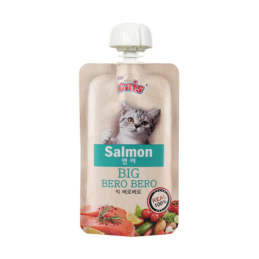 猫太郎CATTARO猫条零食咘噜肉泥包 猫咪流质零食 幼猫成猫 挑嘴湿粮包猫条 膏状猫酱罐头95g*4 四种口味 商品图7