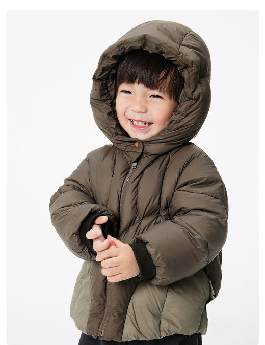 JNBY  22年冬款  连帽宽松羽绒服  YM0C10630 商品图2