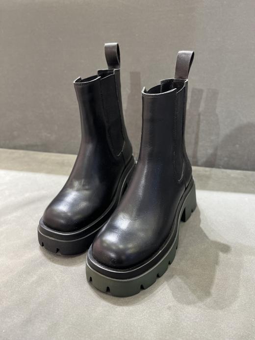 IUIU 帅气烟管靴齿轮绿底短靴 U21DS45761 商品图4