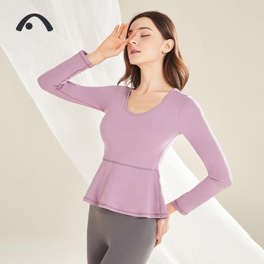 2022爱暇步秋冬新款瑜伽健身运动单上衣A22150NSM 商品图12