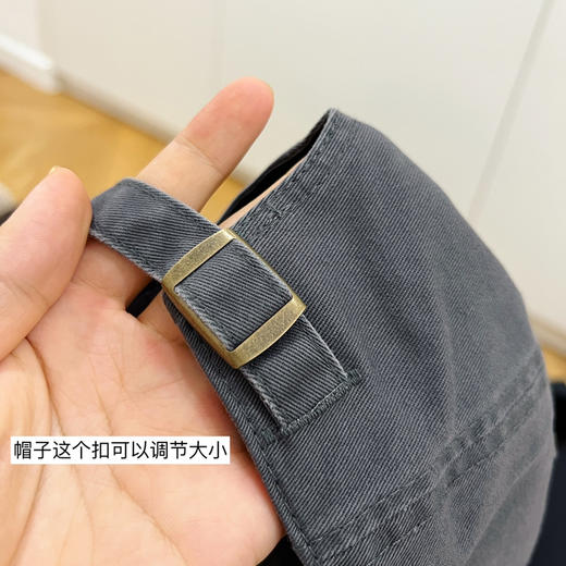 韩国同款R字母刺绣｜可调节鸭舌帽 商品图10