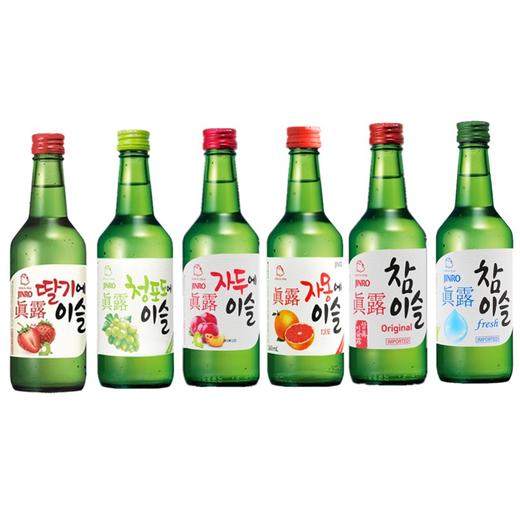 新真露竹炭烧酒16.9°360ml 商品图4