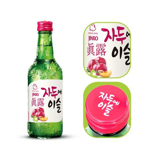 新真露竹炭烧酒16.9°360ml 商品图2