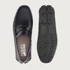 FERRAGAMO 菲拉格慕 男士半哑光小牛皮带标识的开车鞋 黑色 745444 商品缩略图3