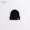 马克珍妮冬装新款 男女童时尚绣花针织帽圆顶帽 儿童帽子221838 商品缩略图5