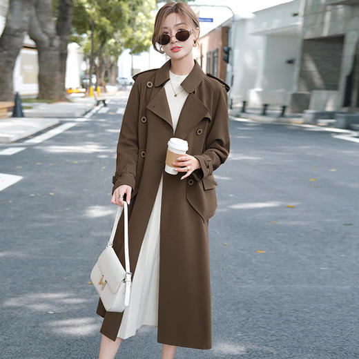 早秋新款，小香风外套风衣女神范冷淡风高级感职业女装大衣MGG-8656 商品图4