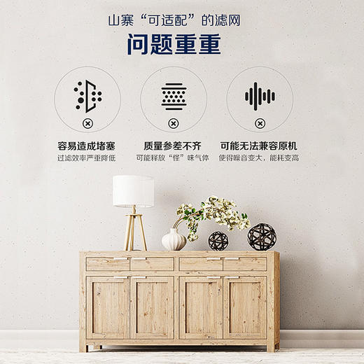 【6F】布鲁雅尔Blueair智能菌盾7400系列滤网 7410i/7440i/7470i适用 复合过滤芯 商品图1