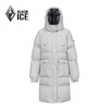 22新品黑冰中长款时尚休闲羽绒服韩版宽松加厚连帽保暖羽绒外套女1251F 商品缩略图4