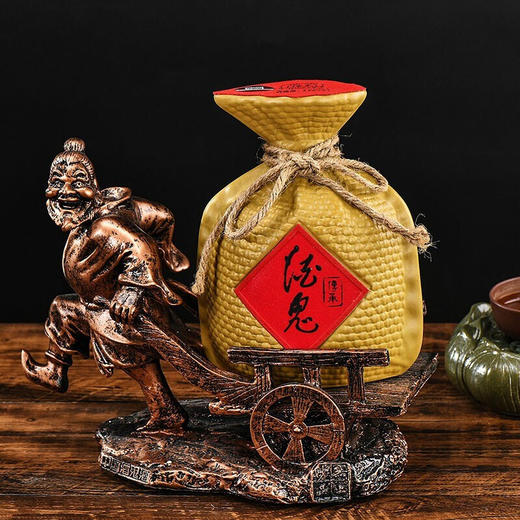 酒鬼 传承酒鬼52度礼盒馥郁香白酒500ml*1瓶/2瓶/6瓶 商品图2